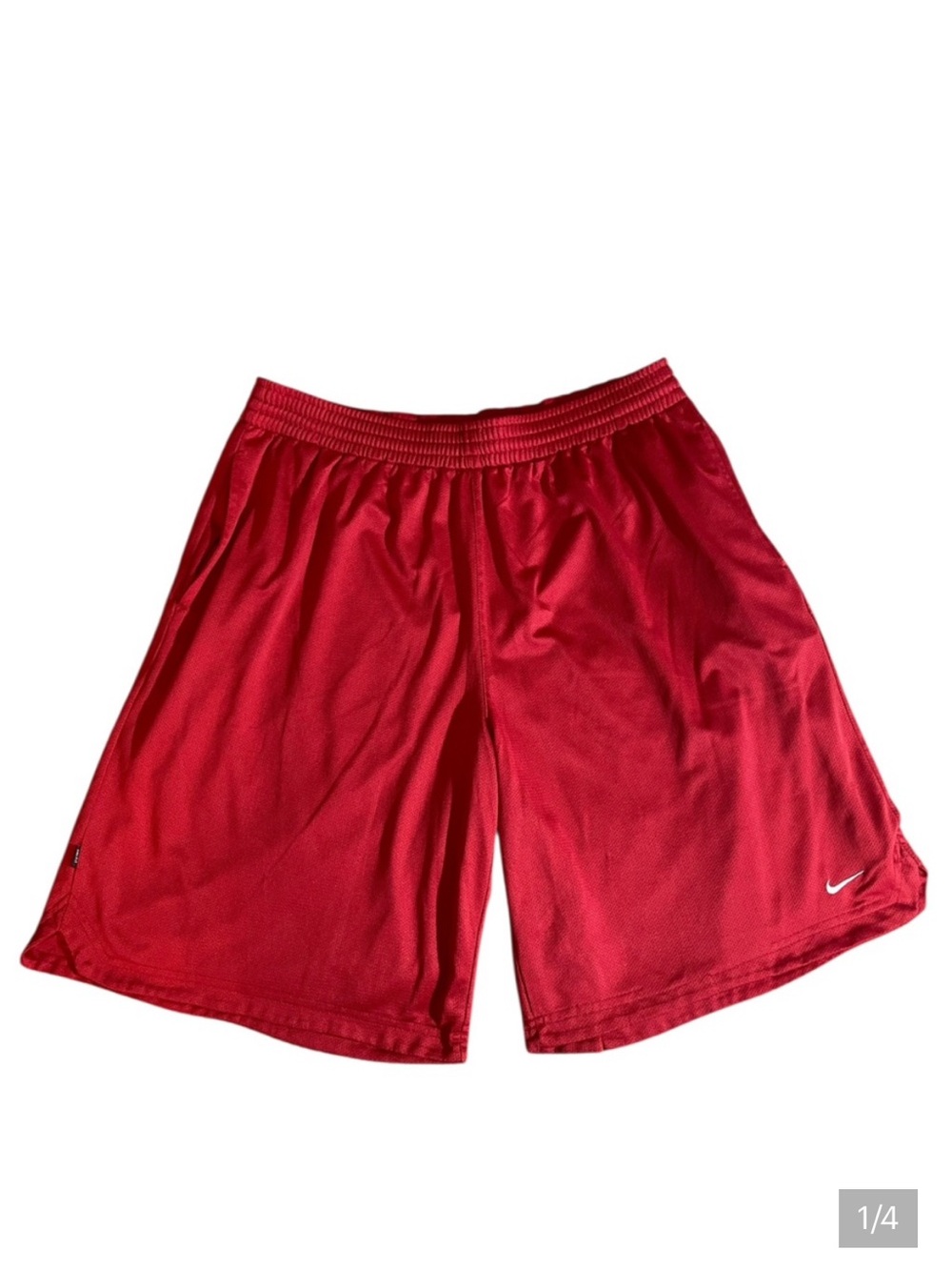 X6- Nike Dri Fit XXL Men’s Red Athletic Mesh Basketball Shorts